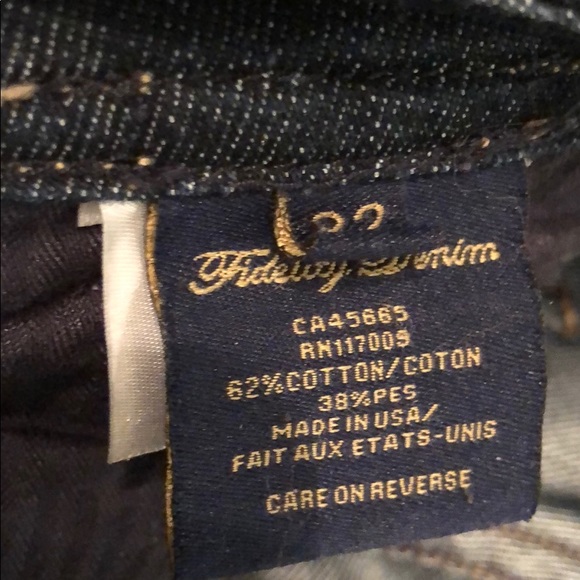 Fidelity Denim Dark Bootcut Jeans Size 32 / 12 - Picture 6 of 8